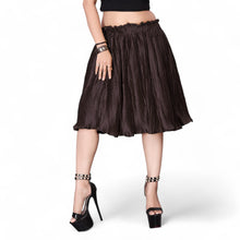 Satin Midi Skirt Plated Skirt Party wear Skirt SP1-Regular Size 1