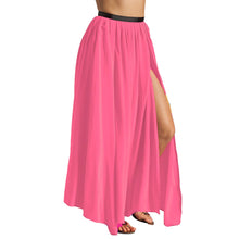 Side  Slit A line Belly Dance skirt 4 Layer Skirt S95 - Regular Size 1