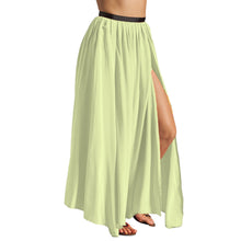 Side  Slit A line Belly Dance skirt 4 Layer Skirt S95 - Regular Size 1