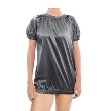 Round Neck Satin Loose T shirt S106 - Regular Size 1