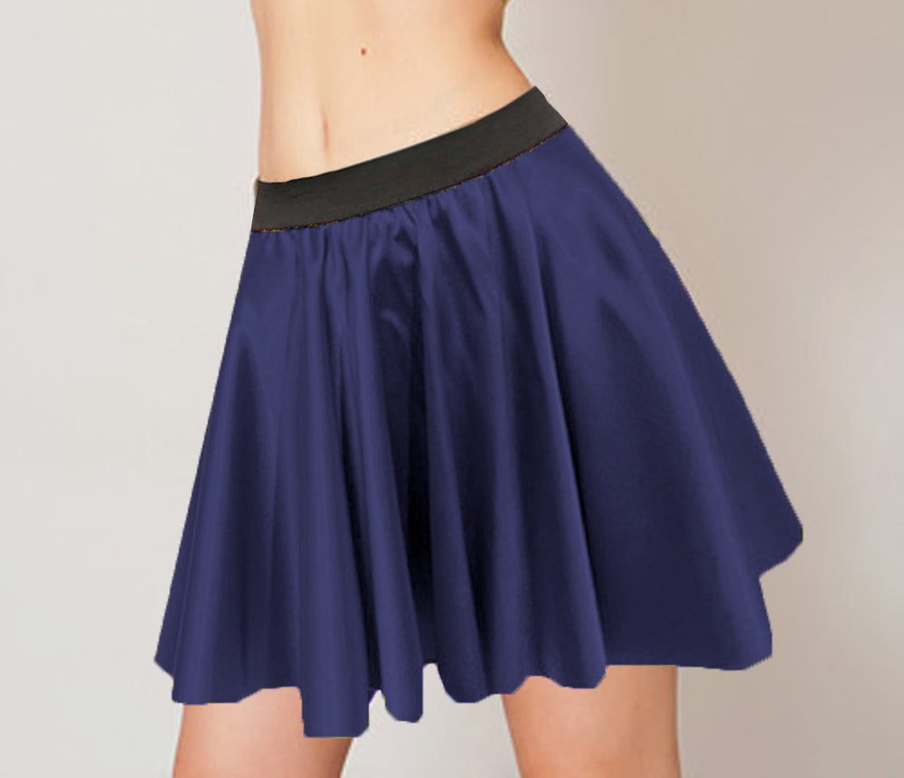 Satin Mini skirt S34 - Regular Size 2