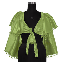 Satin Fancy Ruffle top S43 - Regular Size 2