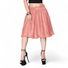 Satin Midi Skirt Plated Skirt Party wear Skirt SP1-Regular Size 3