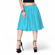 Satin Midi Skirt Plated Skirt Party wear Skirt SP1-Regular Size 3