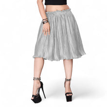 Satin Midi Skirt Plated Skirt Party wear Skirt SP1-Regular Size 3