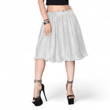 Satin Midi Skirt Plated Skirt Party wear Skirt SP1-Regular Size 3